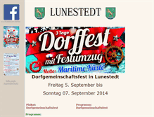 Tablet Screenshot of 1150.lunestedt.de